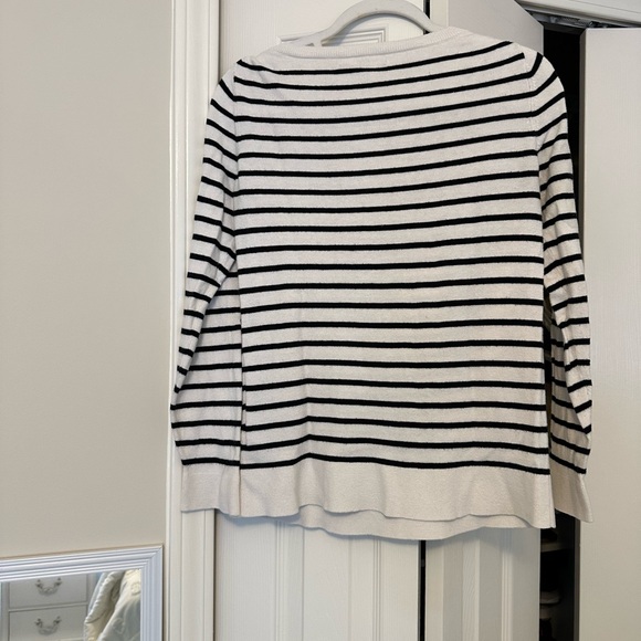 Banana Republic Striped Sweater with 'Ciao!' - Picture 7 of 10
